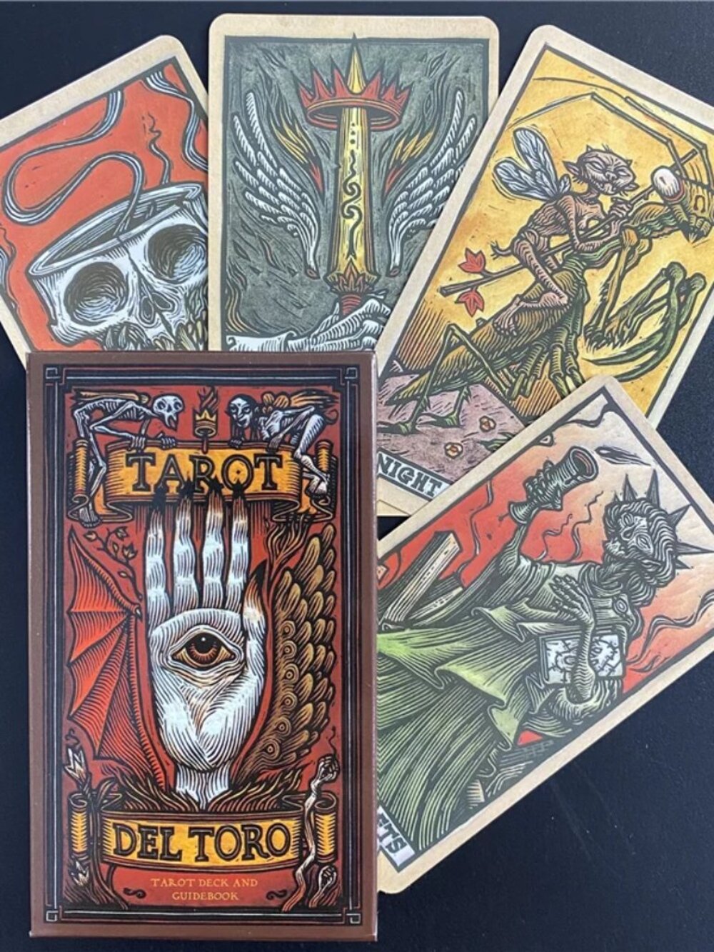 Del Toro Tarot Deck And Guidebook Guillermo Del Toro